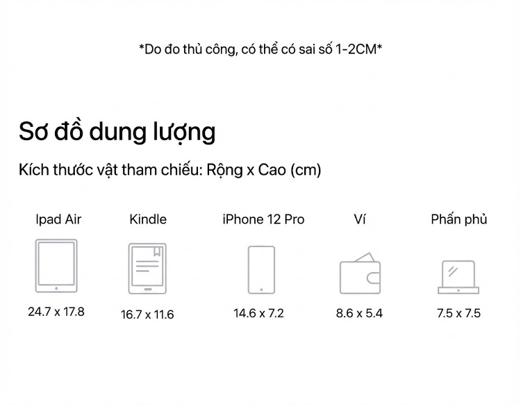 Túi Tote/Túi Đeo Vai Nữ Da Bò Dáng Túi Làn Màu Đỏ Rượu chi tiết 4