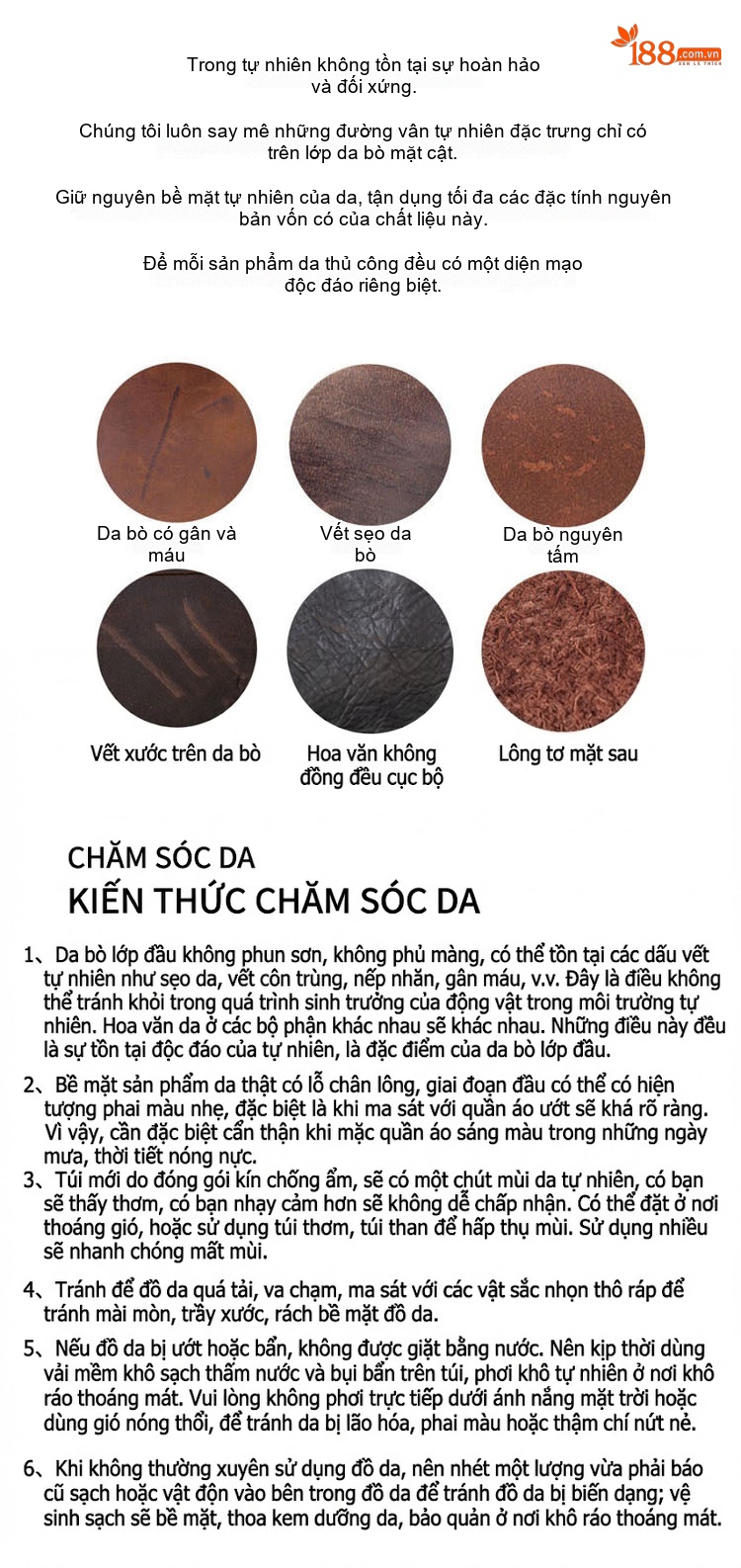 Túi xách du lịch da bò phong cách retro sức chứa lớn chi tiết 80