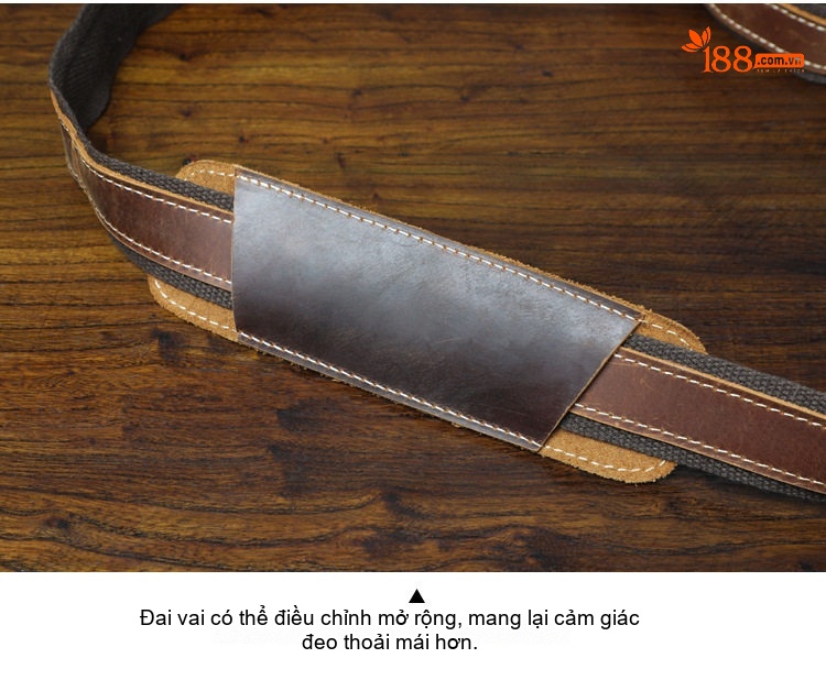 Túi xách du lịch da bò phong cách retro sức chứa lớn chi tiết 20