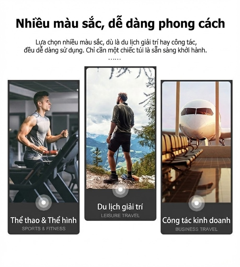 Túi Xách Du Lịch Nam Da Bò Crazy Horse Sức Chứa Lớn Màu Nâu chi tiết 2