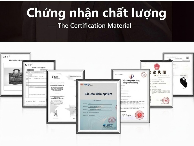 Túi Xách Du Lịch Nam Da Bò Crazy Horse Sức Chứa Lớn Màu Nâu chi tiết 20