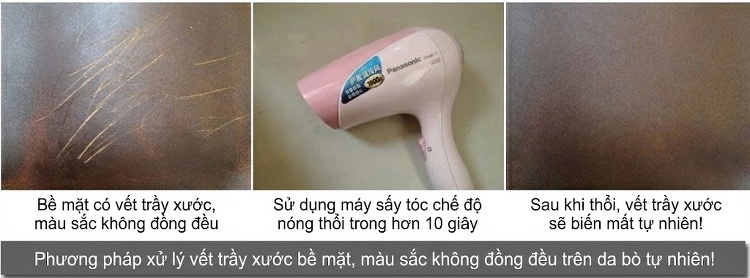 Túi Xách Nam Nữ Da Bò Thật Vintage Đựng Đồ Du Lịch, Tập Gym Màu Nâu chi tiết 2