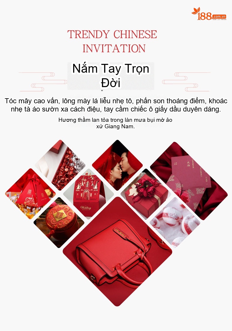 Túi Xách Nữ Công Sở Da Bóng Quai Xách Tay Đeo Vai Dung Tích Lớn Màu Đỏ, Đen chi tiết 2