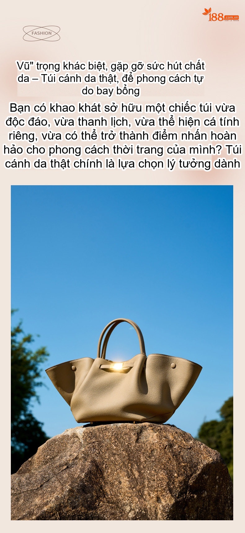 Túi Xách Nữ Da Bò Lớn Đựng Vừa A4 Kiểu Dáng Bánh Dumpling Cao Cấp Màu Nâu chi tiết 3