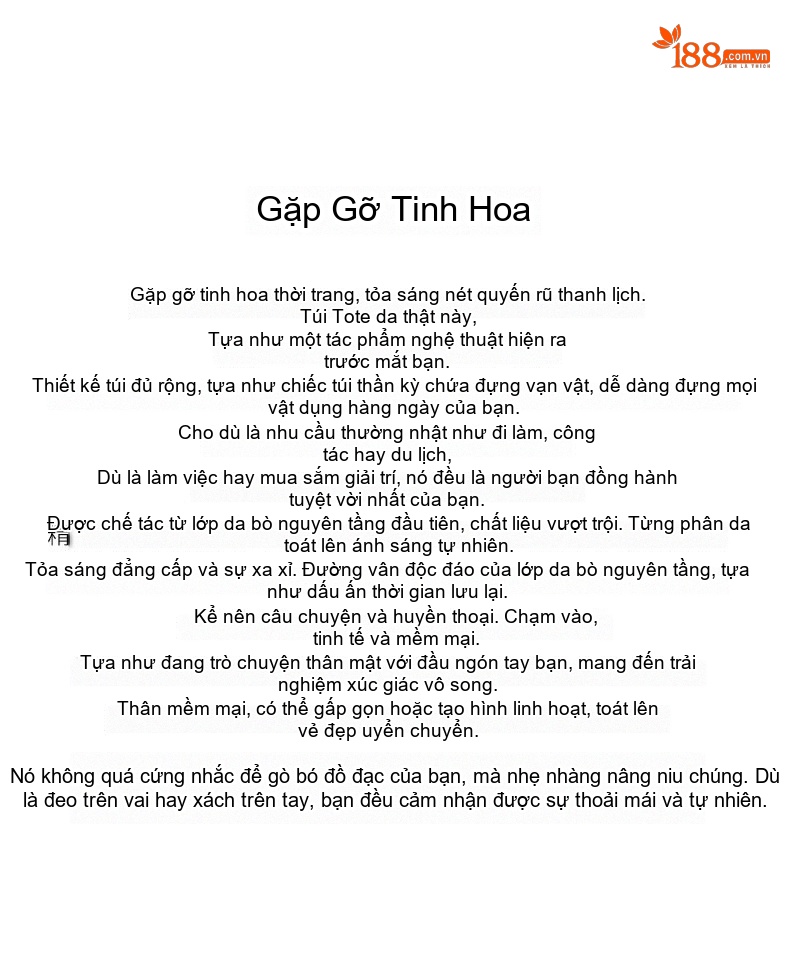 Túi Xách Nữ Da Bò Togo Cao Cấp Phong Cách Nhật Hàn Túi Tote Đeo Vai Sức Chứa Lớn Màu Nâu, Kem chi tiết 2