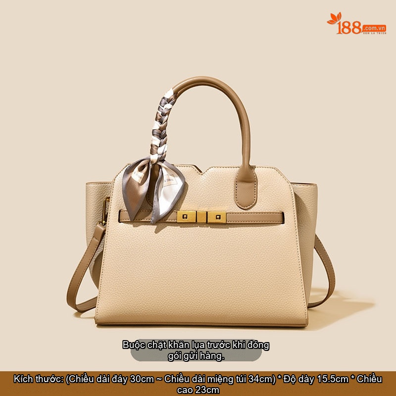 Apricot/Card [buộc khăn lụa và vận chuyển]