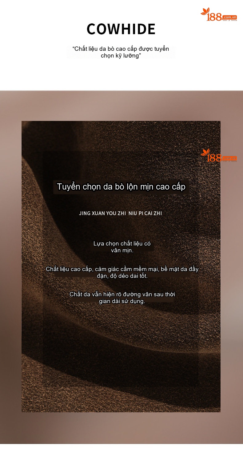 Túi Xách Nữ Da Lộn Quai Xách Tay Đeo Chéo Phong Cách Công Sở Màu Nâu chi tiết 11