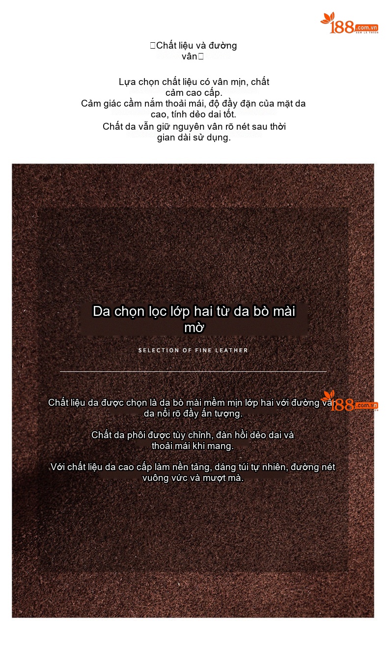 Túi Xách Nữ Da Mờ Khóa Cài Kelly Cỡ Nhỏ Đeo Vai, Xách Tay Màu Nâu Đỏ, Be chi tiết 10