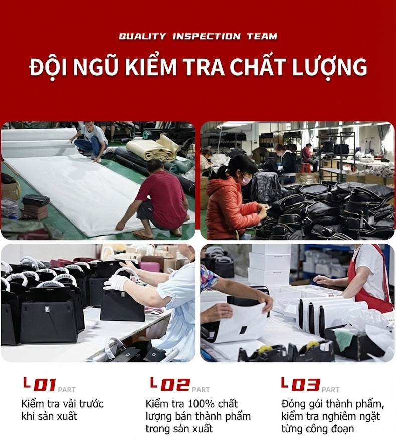 Túi Xách Nữ Da Mờ Tote Đeo Vai Đựng Vừa Laptop Công Sở Màu Nâu, Đen chi tiết 26