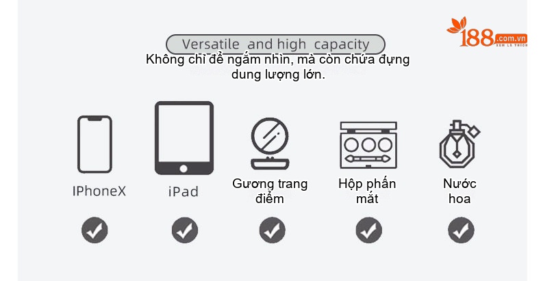 Túi Xách Nữ Đeo Chéo/Xách Tay Họa Tiết Cao Cấp Màu Nâu, Nâu Đậm chi tiết 6