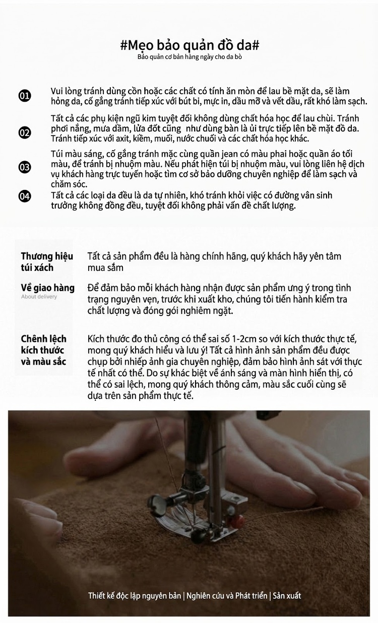 Túi Xách Nữ Hình Thoi Dây Xích Ba Kiểu Đeo Da Bóng Màu Bạc, Hồng, Trắng, Đen... chi tiết 18
