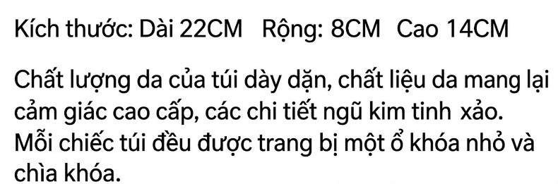 Túi Xách Nữ Mini Kelly Vân Cá Sấu Da Bóng Đeo Vai, Đeo Chéo, Xách Tay Màu Đỏ, Trắng, Đen chi tiết 1