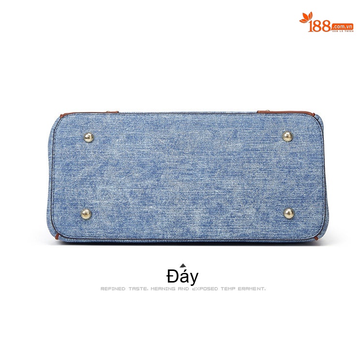 Túi Xách Nữ Vải Canvas Đeo Chéo Thời Trang, Túi Tote Lớn Đi Làm chi tiết 13