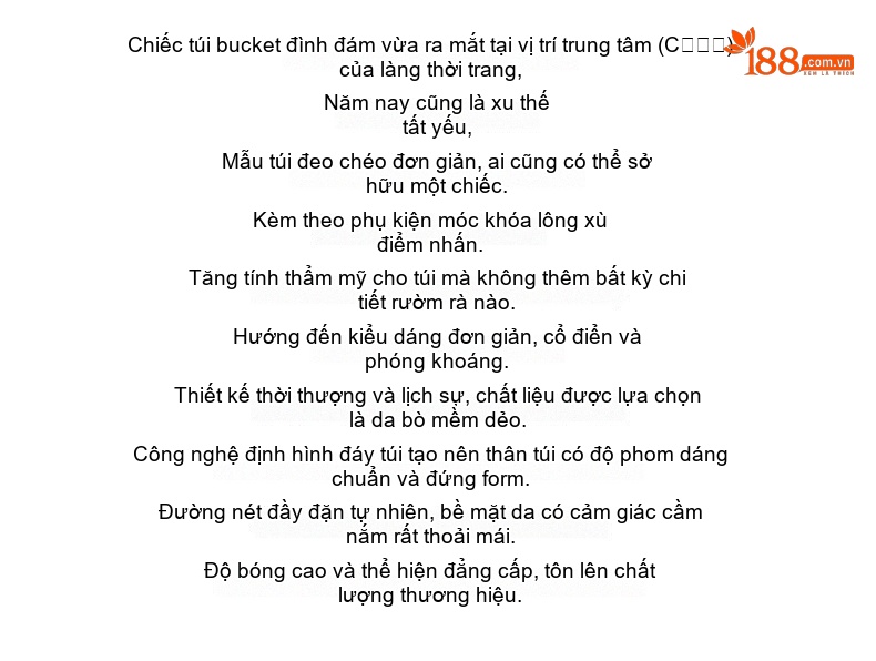 Túi Xách Tay/Đeo Chéo Nữ Da Thật Dung Tích Lớn Phong Cách Cao Cấp Màu Nâu chi tiết 2