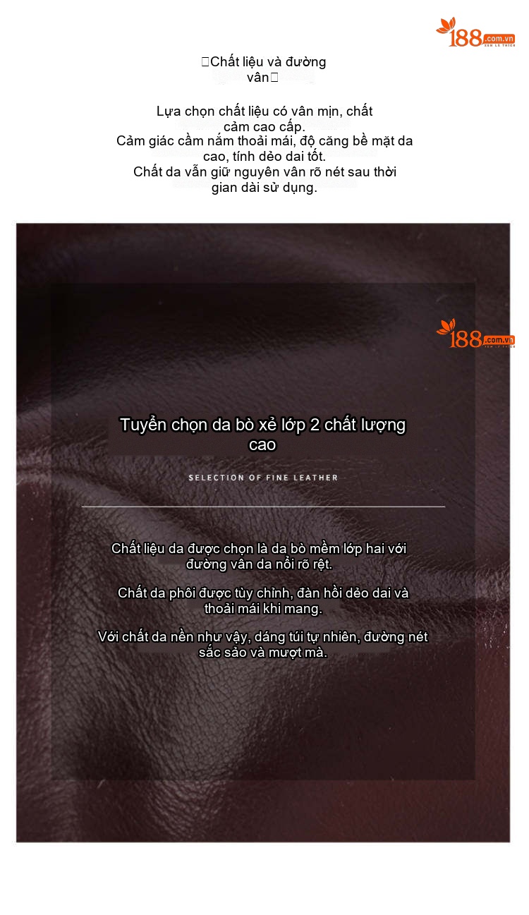 Túi Xách Tay/Đeo Vai/Đeo Chéo/Balo Nữ Da Thật Dáng Vuông Phong Cách Thời Trang Màu Đen, Nâu chi tiết 12