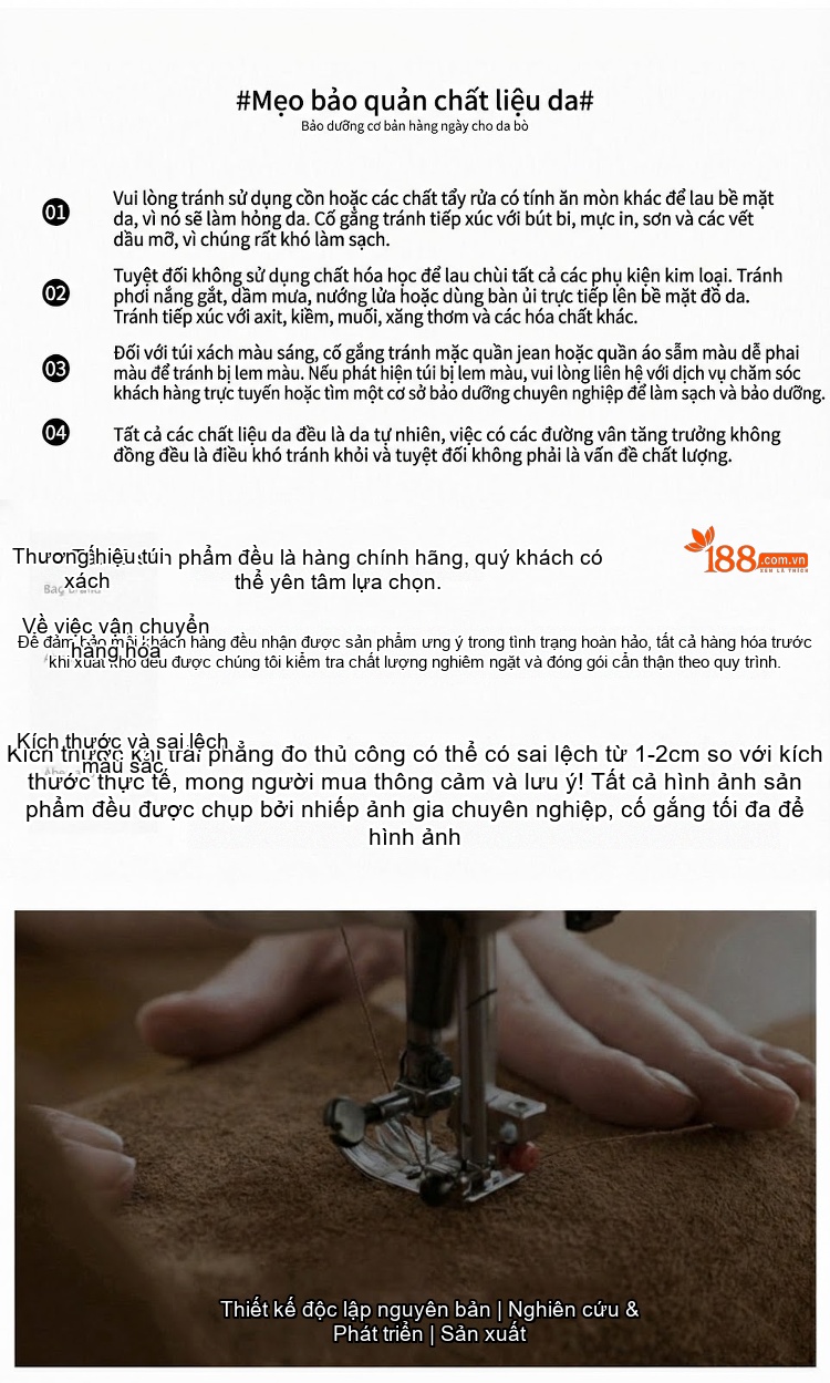 Túi Xách Tay/Đeo Vai/Đeo Chéo Hình Hộp Phong Cách Vintage Tối Giản Màu Đen, Nâu chi tiết 19