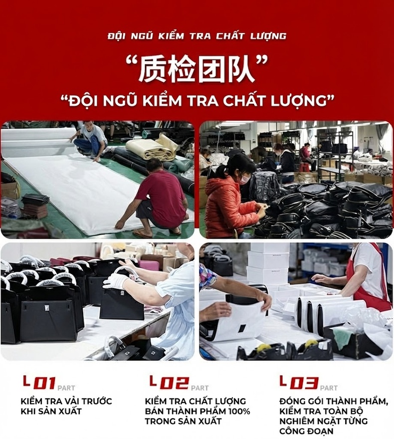 Túi Xách Tay/Đeo Vai Nữ Da Bò Cao Cấp Thiết Kế Tinh Tế Màu Be chi tiết 25