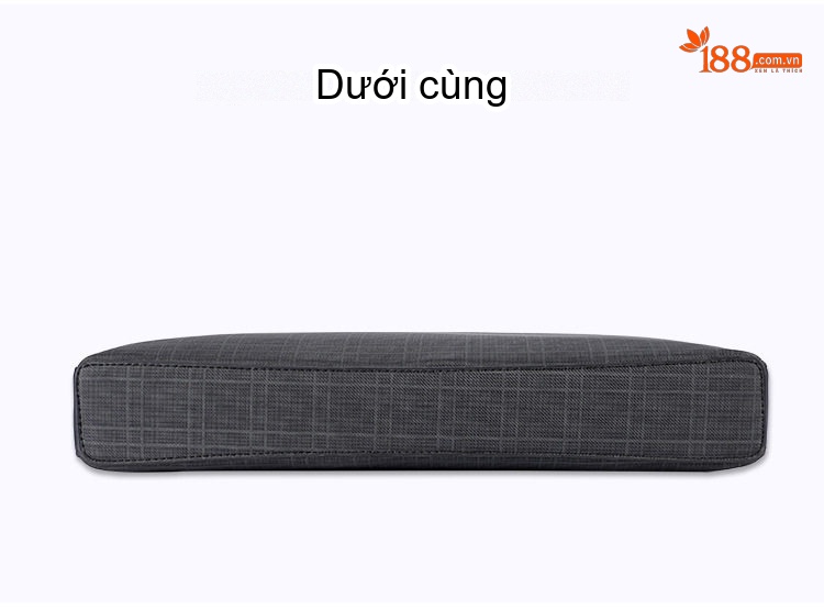 Túi Xách Tay Nam Công Sở PVC Chống Nước Đựng Laptop Có Dây Đeo Chéo Màu Xám, Xanh Navy chi tiết 13