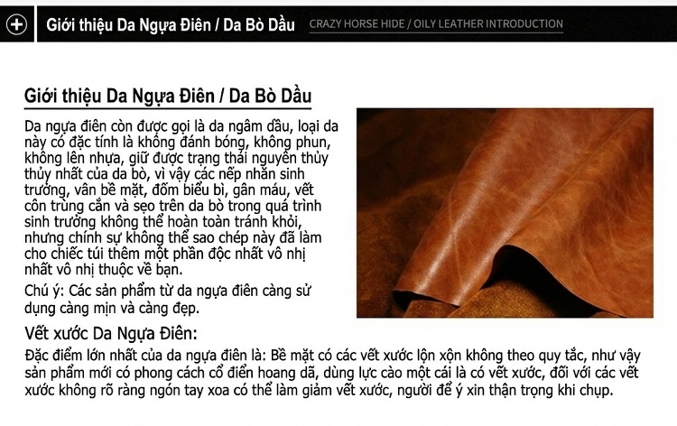 Túi Xách Tay Nam Da Bò Lớn Phong Cách Retro Màu Nâu, Đen chi tiết 21
