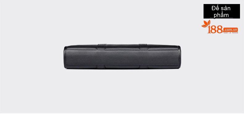 Túi Xách Tay Nam Da Thật Khóa Số Công Sở Đựng Laptop Màu Đen chi tiết 15