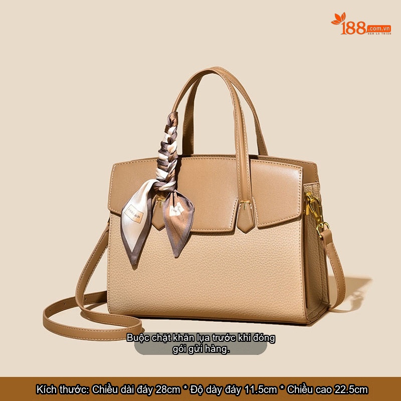 Apricot/Card [buộc khăn lụa và vận chuyển]
