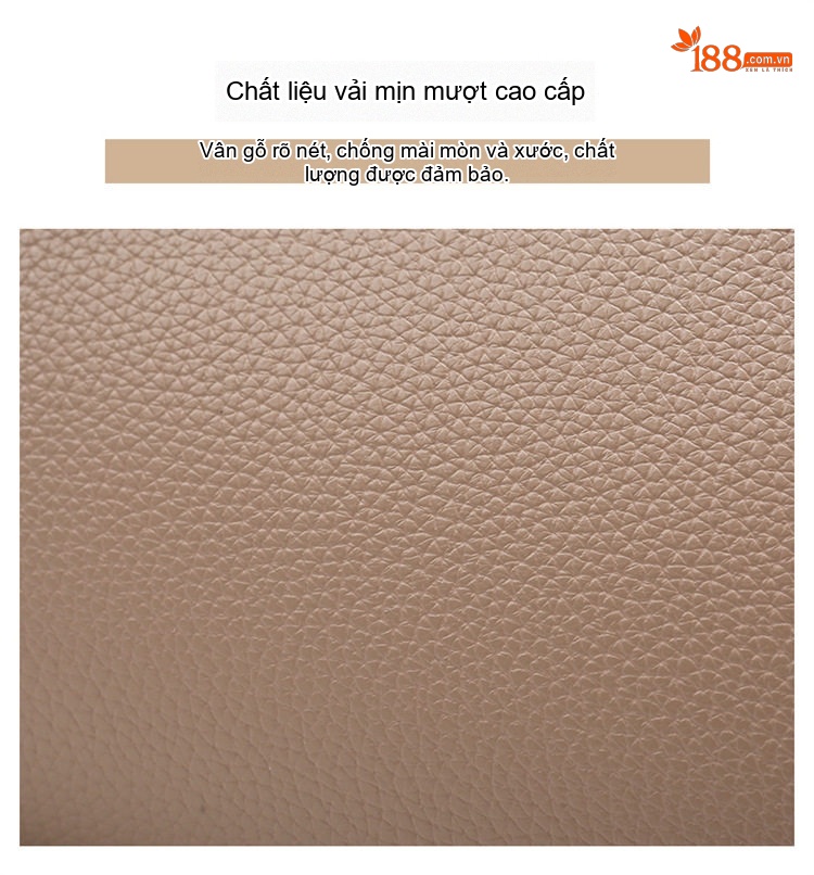 Túi Xách Tay Nữ Công Sở Da Mờ Sức Chứa Lớn Đeo Vai, Đeo Chéo Tiện Lợi Màu Đen, Nâu chi tiết 5