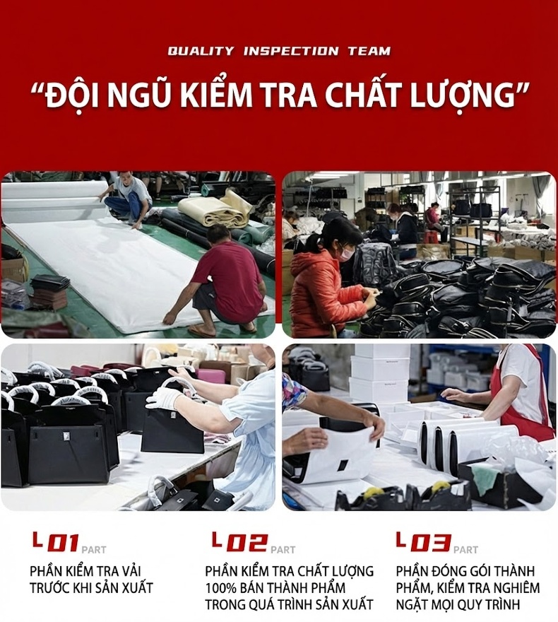 Túi Xách Tay Nữ Da Bò Mờ Sức Chứa Lớn Phong Cách Vintage Màu Nâu chi tiết 24