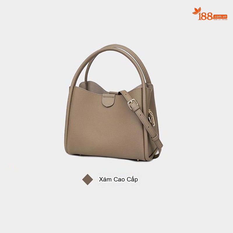 Khăn không lụa xám cao cấp