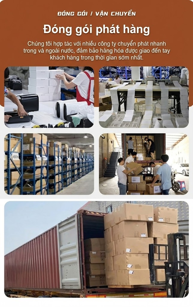 Túi Xách Tay Nữ Da Bò Vải Canvas Lớn Màu Trắng Kem, Nâu chi tiết 38