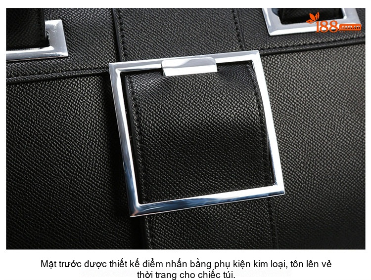 Túi Xách Tay Nữ Da Bóng Lớn Cao Cấp, Túi Tote Đeo Chéo Công Sở Màu Đen chi tiết 22
