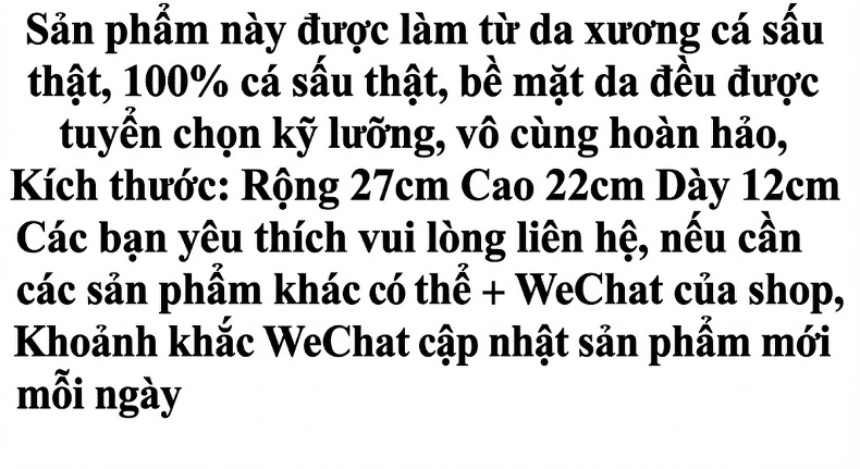Túi Xách Tay Nữ Da Cá Sấu Thật Đeo Vai Đeo Chéo Thời Trang Màu Đen, Trắng, Cam, Đỏ... chi tiết 1