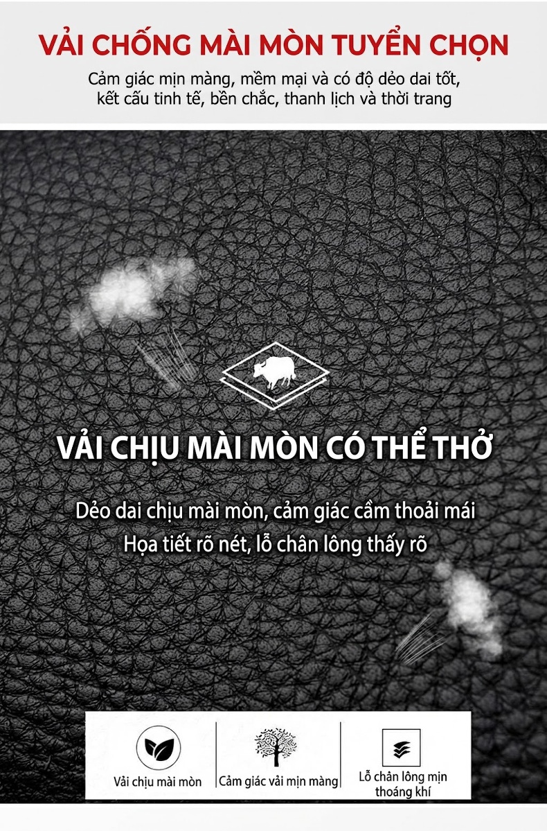 Túi Xách Tay Nữ Da Mềm Đựng Vừa A4, Túi Đeo Chéo Công Sở Dáng Trống Màu Đen, Đỏ Rượu Vang, Xanh Olive chi tiết 5
