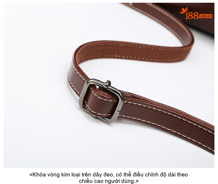 Túi Xách Tay Nữ Da Mềm, Túi Đeo Vai, Túi Đeo Chéo Sức Chứa Lớn Phong Cách Thời Trang Màu Đen, Nâu Đậm chi tiết 18
