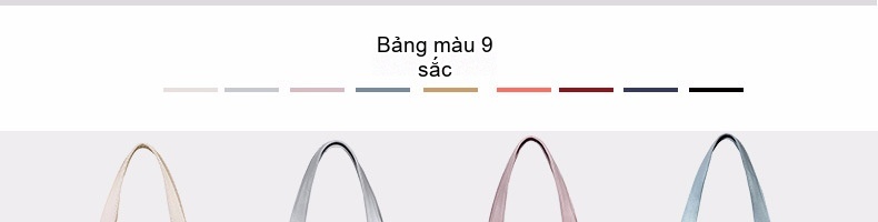 Túi Xách Tay Nữ Da Thật Dáng Gối Màu Đỏ chi tiết 29