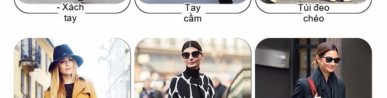 Túi Xách Tay Nữ Da Thật Dáng Gối Màu Đỏ chi tiết 37