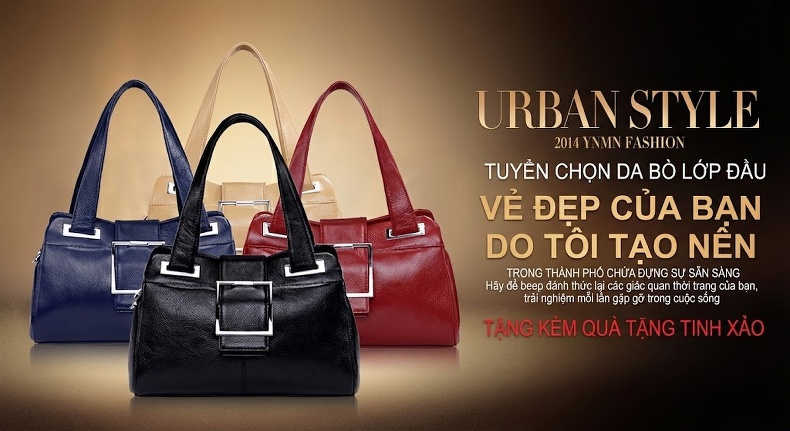 Túi Xách Tay Nữ Da Thật Dáng Gối Màu Đỏ chi tiết 5