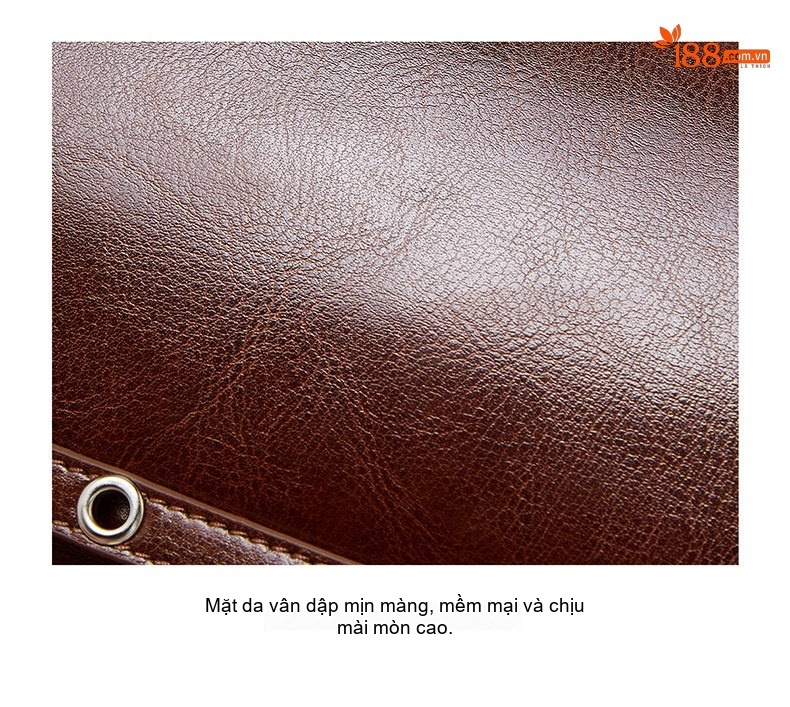 Túi Xách Tay Nữ Da Thật Phong Cách Retro Vintage Kiểu Dáng Bánh Mì Màu Nâu, Đen chi tiết 25