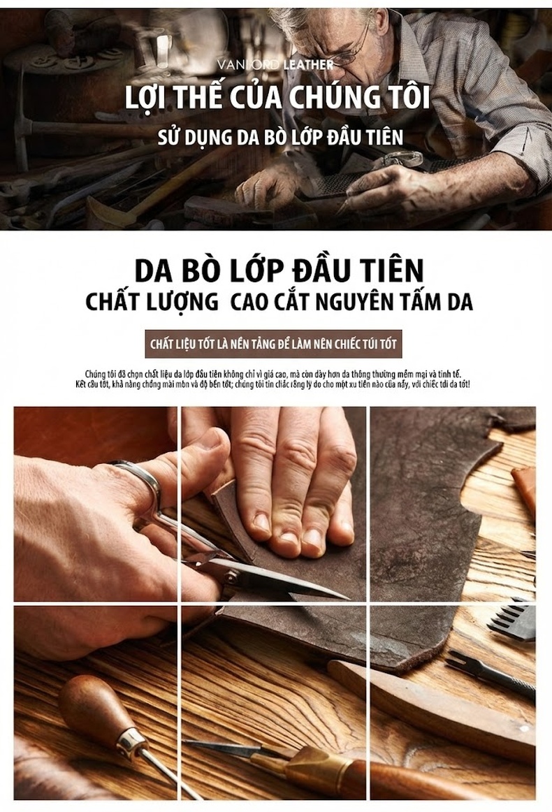 Túi Xách Tay Nữ Da Thật Vintage Đeo Vai Đeo Chéo Họa Tiết Hoa chi tiết 2