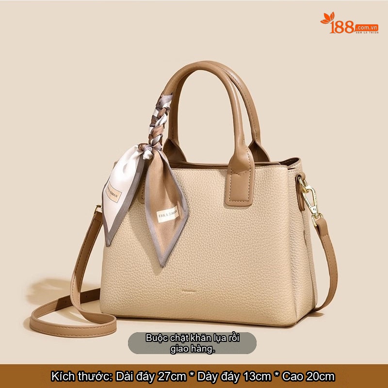 Apricot/Card [buộc khăn lụa và vận chuyển]