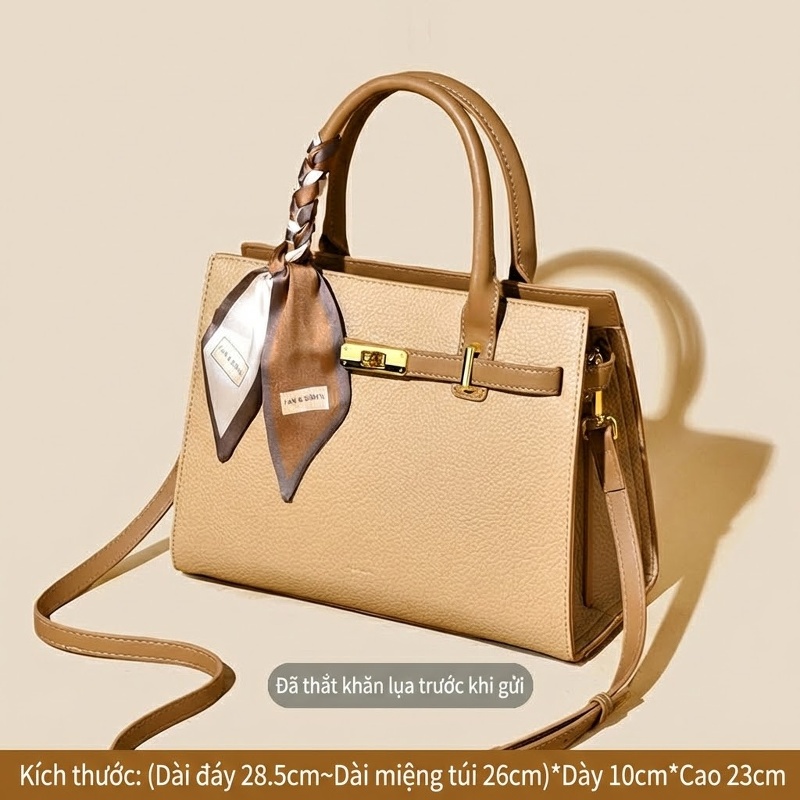 Apricot/Card [buộc khăn lụa và vận chuyển]