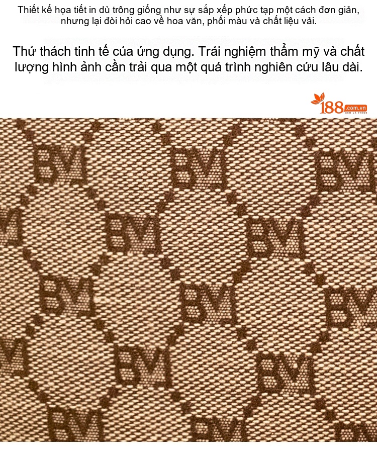 Túi Xách Tay Nữ Hình Thùng Đeo Vai Chất Da Bóng Thời Trang Màu Nâu, Kem chi tiết 3