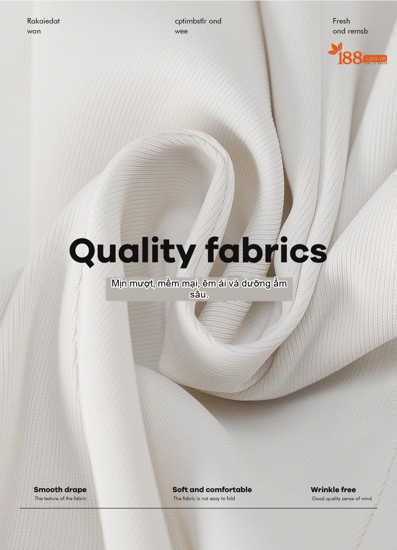 Váy Bộ Vest Công Sở Nữ Tay Lỡ Thanh Lịch Màu Đen, Trắng, Xanh chi tiết 7