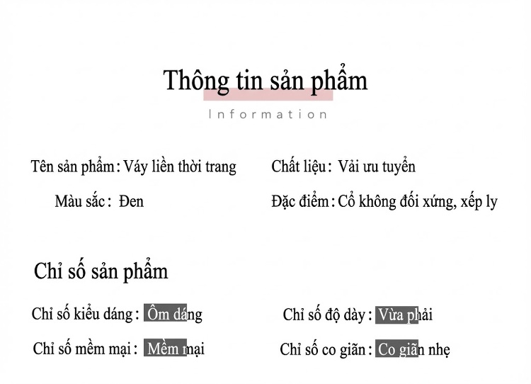 Váy Dạ Hội Nữ Hở Vai Thiết Kế Bất Đối Xứng Xẻ Tà Màu Đen chi tiết 5