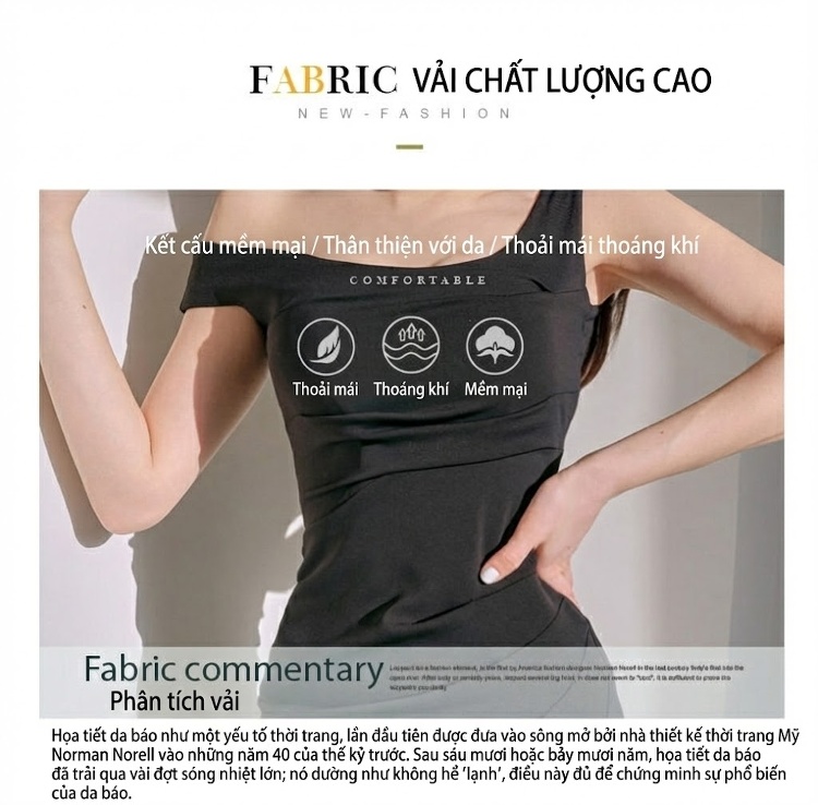 Váy Dạ Hội Nữ Hở Vai Thiết Kế Bất Đối Xứng Xẻ Tà Màu Đen chi tiết 3