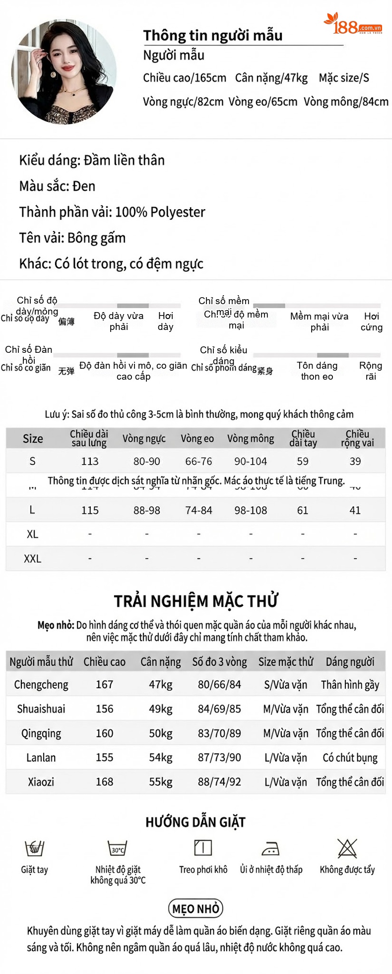 Váy Dài Dự Tiệc Nữ Cổ chữ Vuông Ôm Dáng Xẻ Tà Phong Cách Pháp Màu Đen chi tiết 2