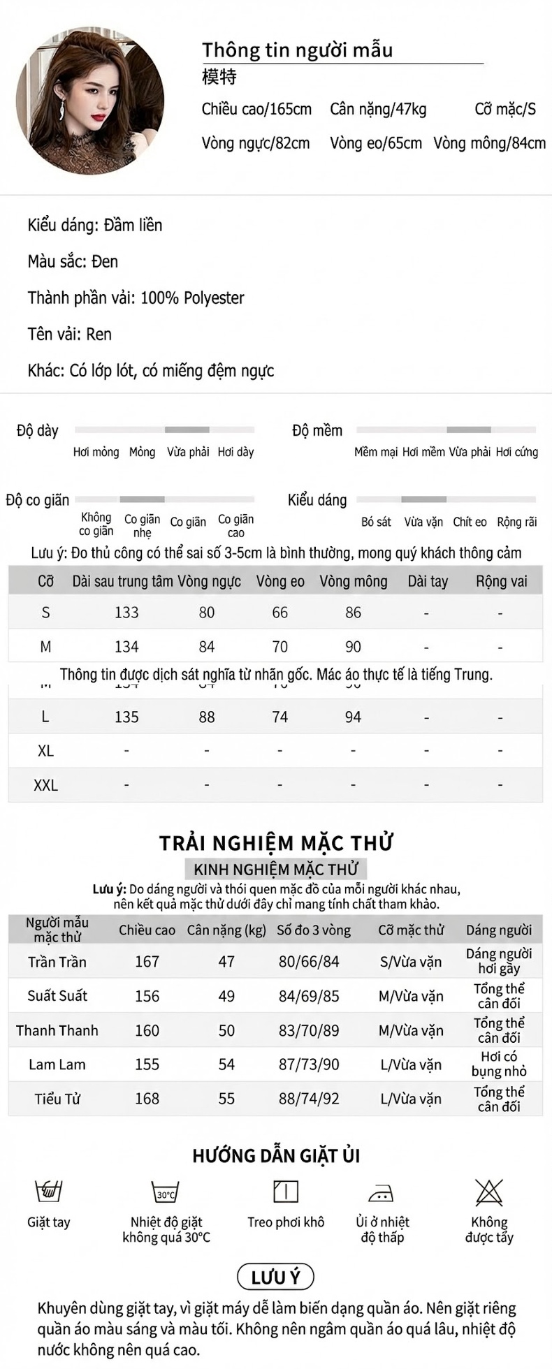 Váy Dài Lệch Tà Nữ Voan Lưới Ren Thiết Kế Sang Trọng Màu Đen chi tiết 2