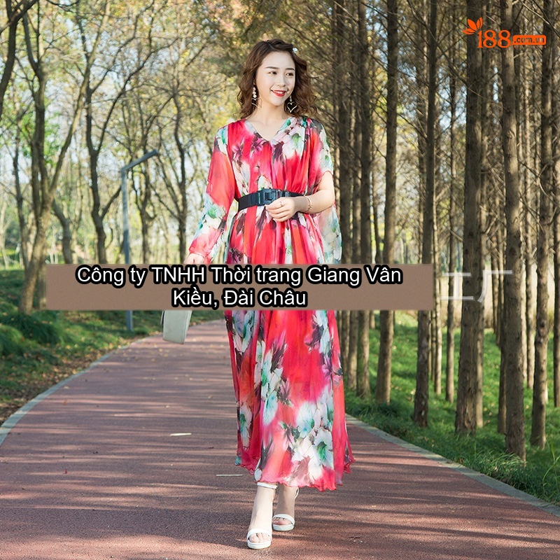 Váy Dài Nữ In Họa Tiết Bãi Biển Phong Cách Bohemian Chất Liệu Voan chi tiết 3