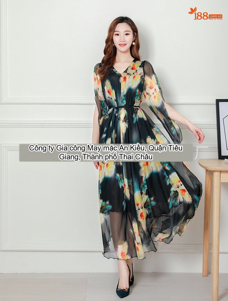 Váy Dài Nữ In Họa Tiết Bãi Biển Phong Cách Bohemian Chất Liệu Voan chi tiết 7