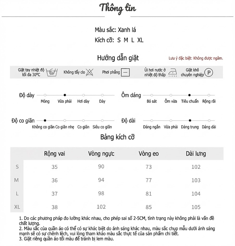 Váy Dài Nữ Tay Lỡ Thiết Kế dáng chữ A Cổ Chữ V Họa Tiết Chấm Bi Màu Xanh Rêu chi tiết 2