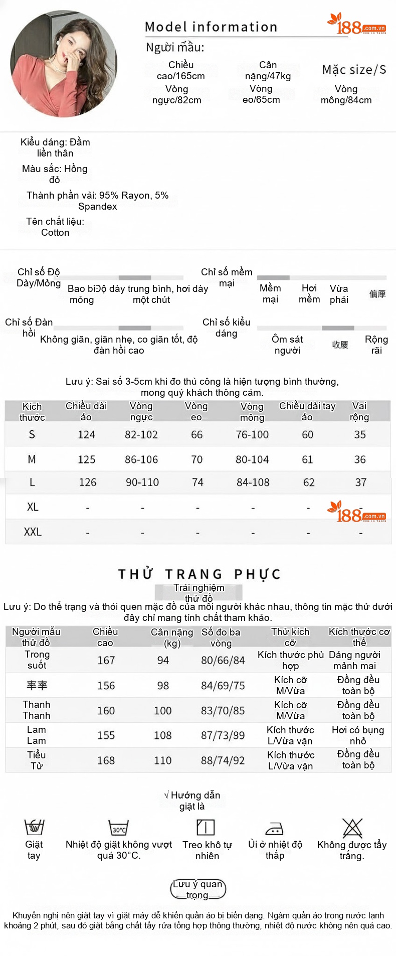 Váy Dài Tay Dài Nữ Cổ Chữ V Trơn Màu Ôm Dáng Xếp Ly Xẻ Tà chi tiết 2